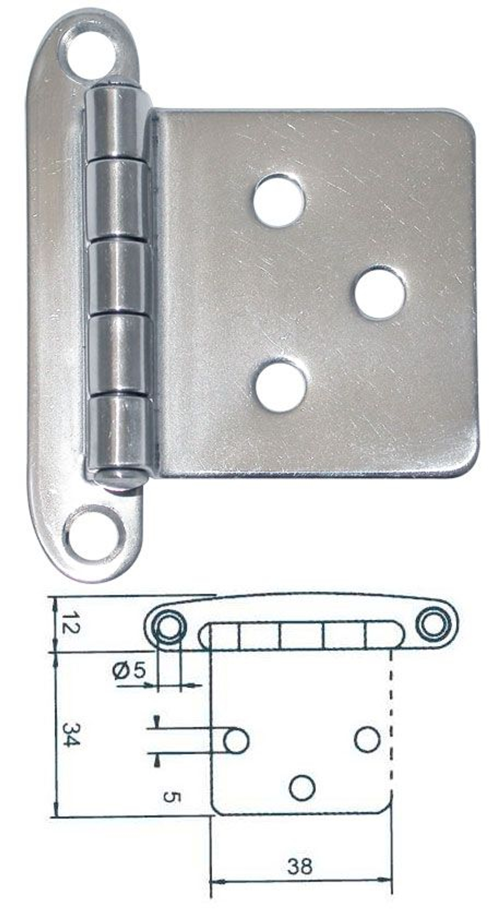Петля для лодки и автофургонов из нержавеющей стали/морская петля для люка с Г-образной ответной частью