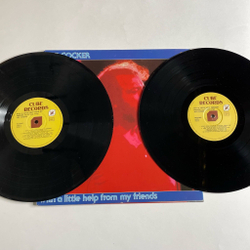 Винтажная виниловая пластинка LP Joe Cocker With A Little Help From My Friends (His 23 Best Songs) (France 1976)