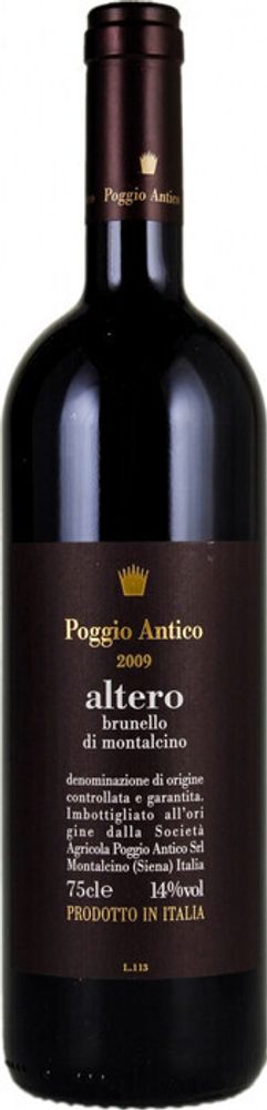 Вино Альтеро Брунелло ди Монтальчино Вино Альтеро Брунелло ди Монтальчино