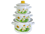 Набор кастрюль "Ромашки лето"
