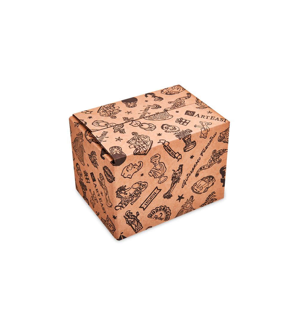 GAEM Art ГКП-24 Коробка 4-х клапанная гофрокартон 120х80х80