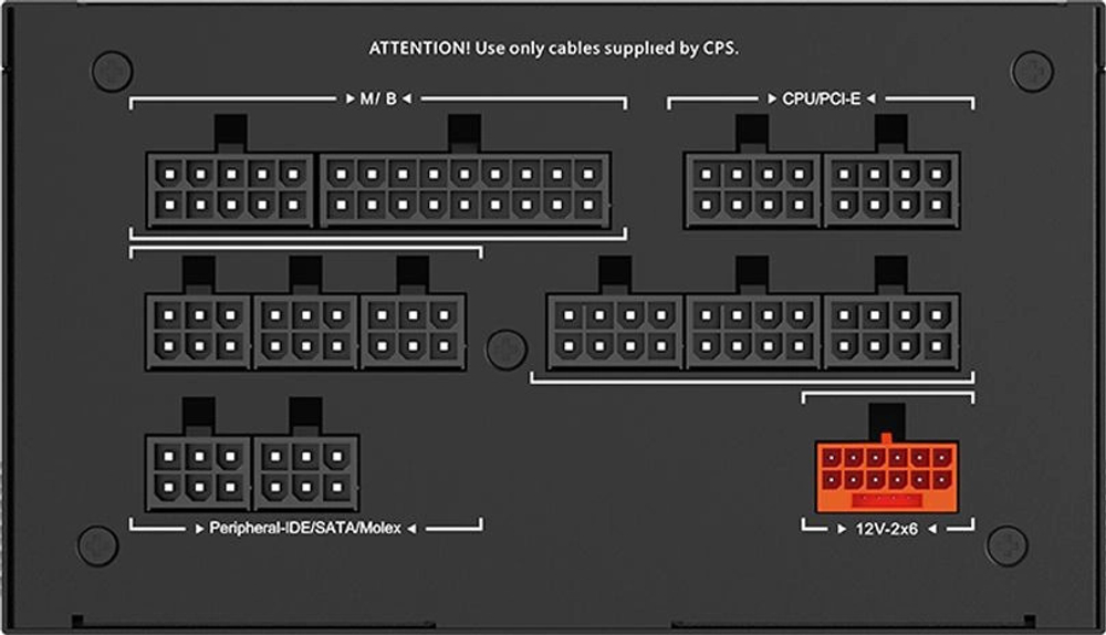 Блок питания ATX PCCooler P5-YS1000-G1FFBK1-EU