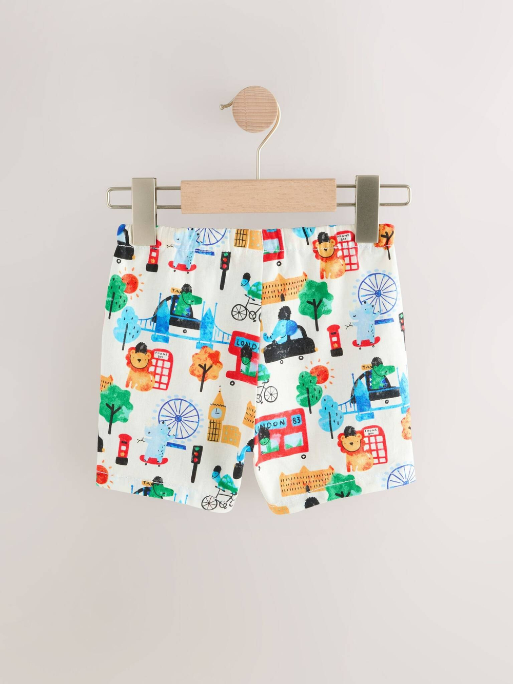 Шорты льняные для мальчика Next AG3-797, Молочный