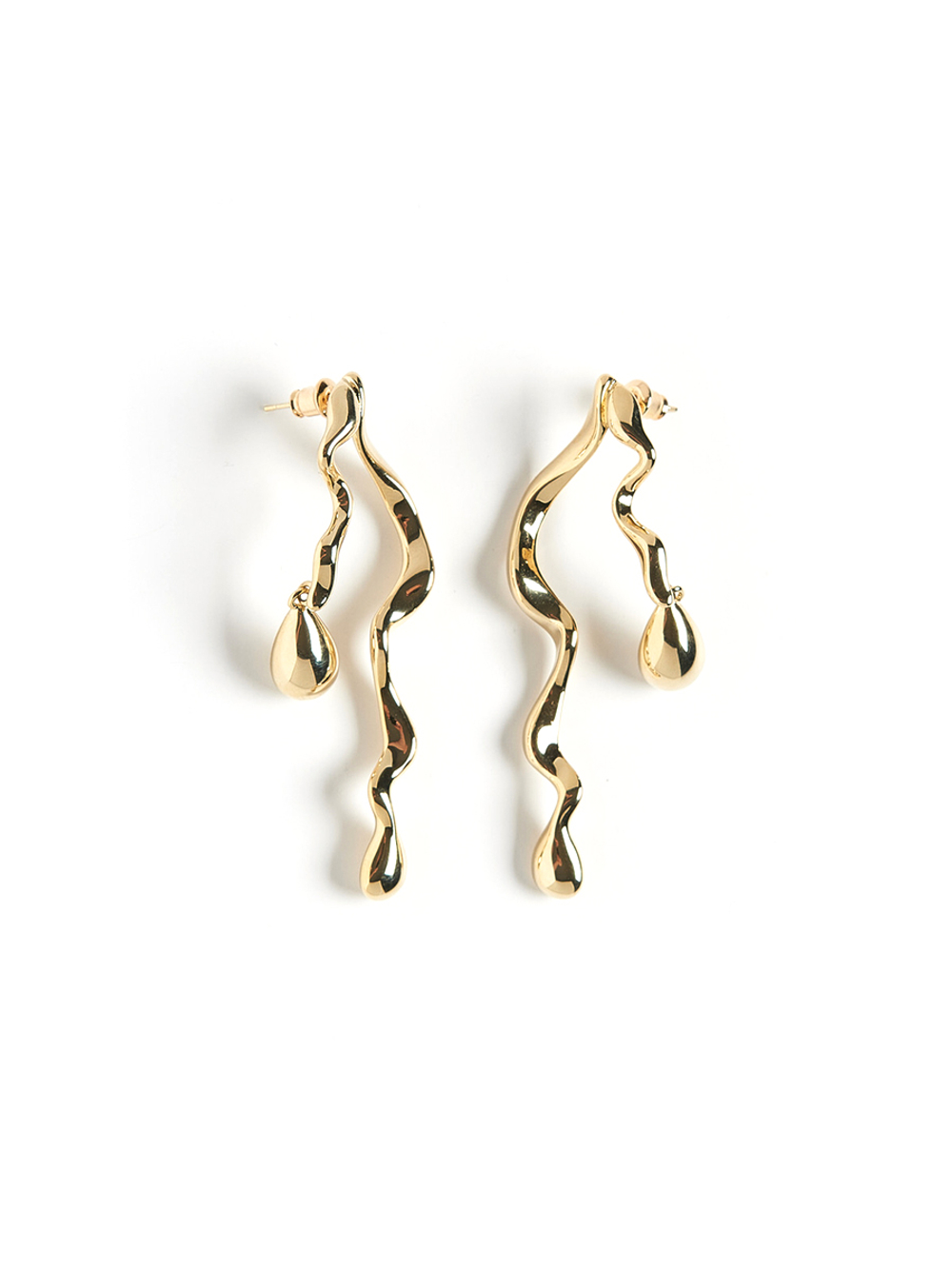 Серьги "Waterfall" Gold