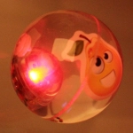 Мяч 6,5 см «Фрукты» (попрыгун с водой и подсветкой) СТИКЕР НА ВЛОЖЕНИЕ