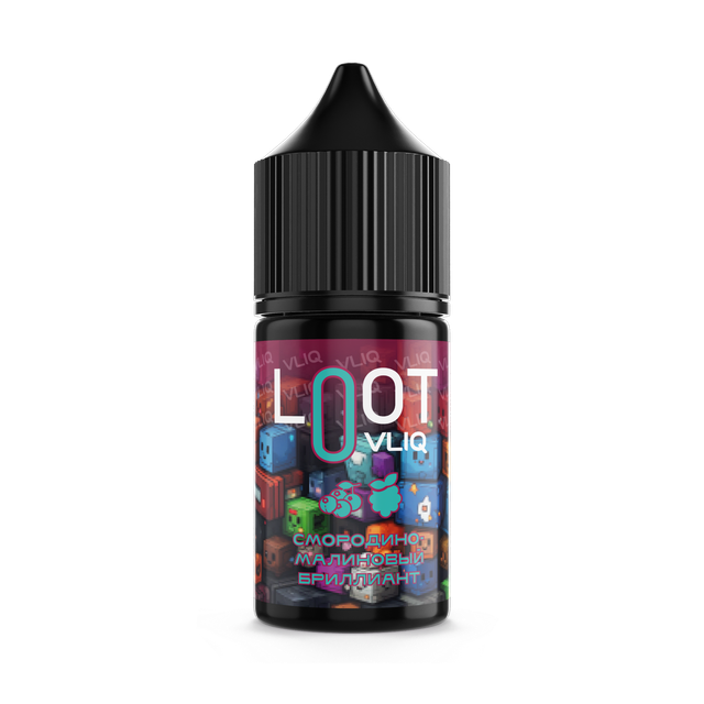 Ароматизатор VLIQ Loot 14 мл - Смородино-Малиновый Бриллиант