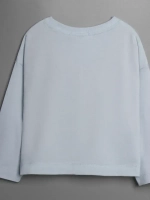 Летний костюм для девочки, лонгслив и юбка