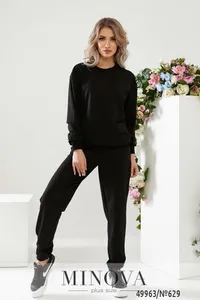 Костюм 629-черный Minova