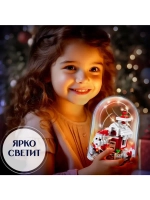 Конструктор «Новогодние истории», гирлянда, на батарейках, 8