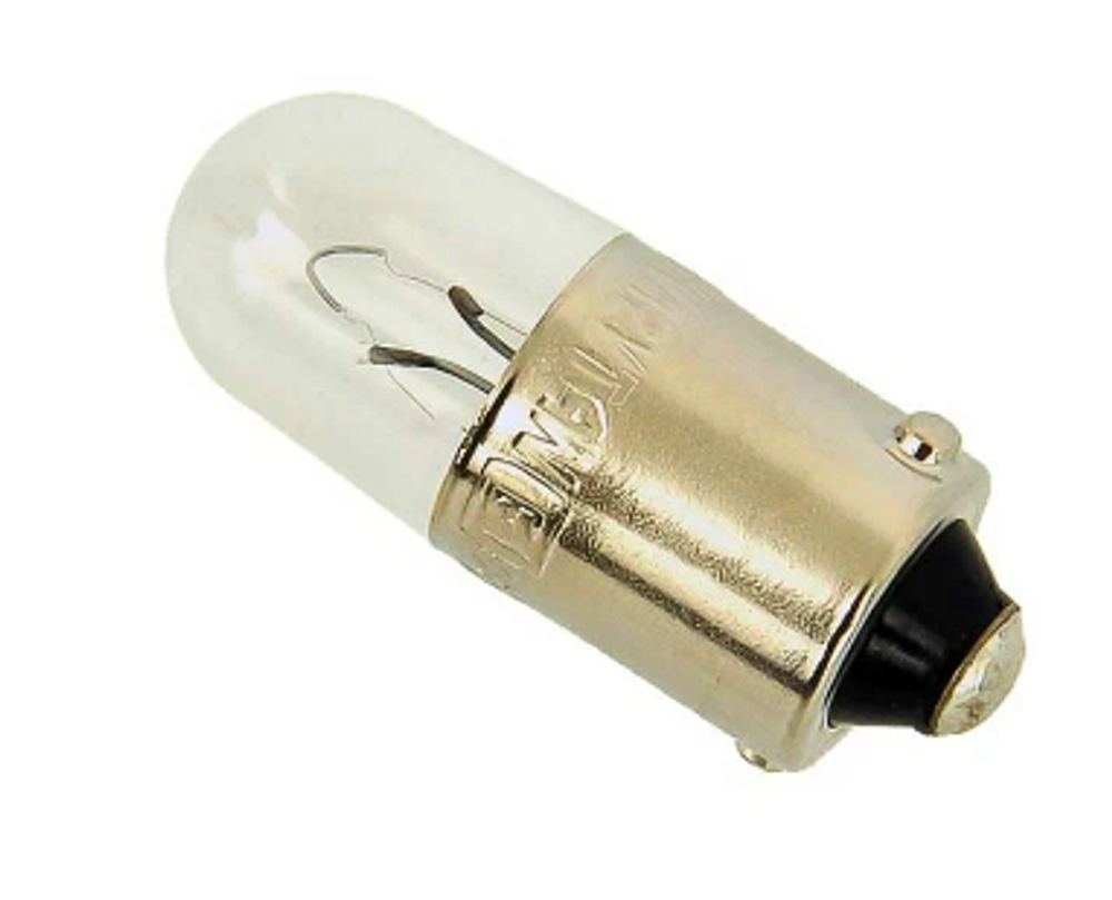 Автолампа  Р 12- 4  (T4W)  металл цоколь в повторитель поворотов и подсветку Narva (17131) пара