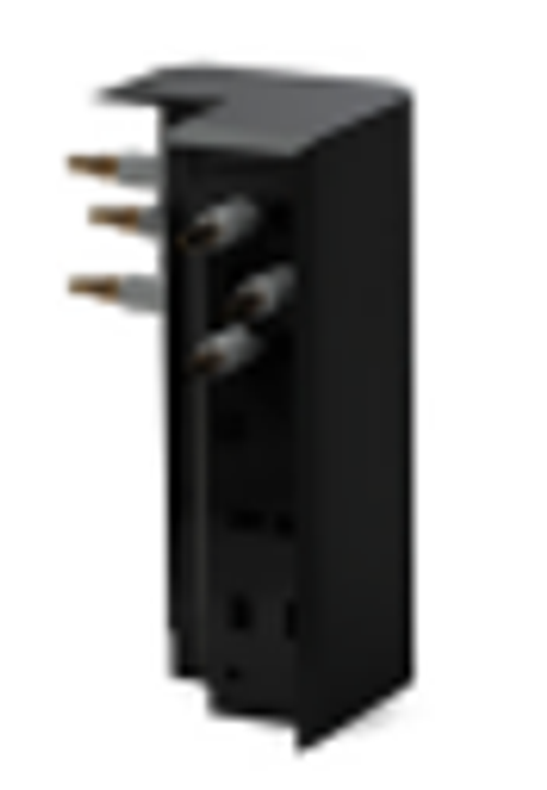 Угол внешний для трека цвет белый