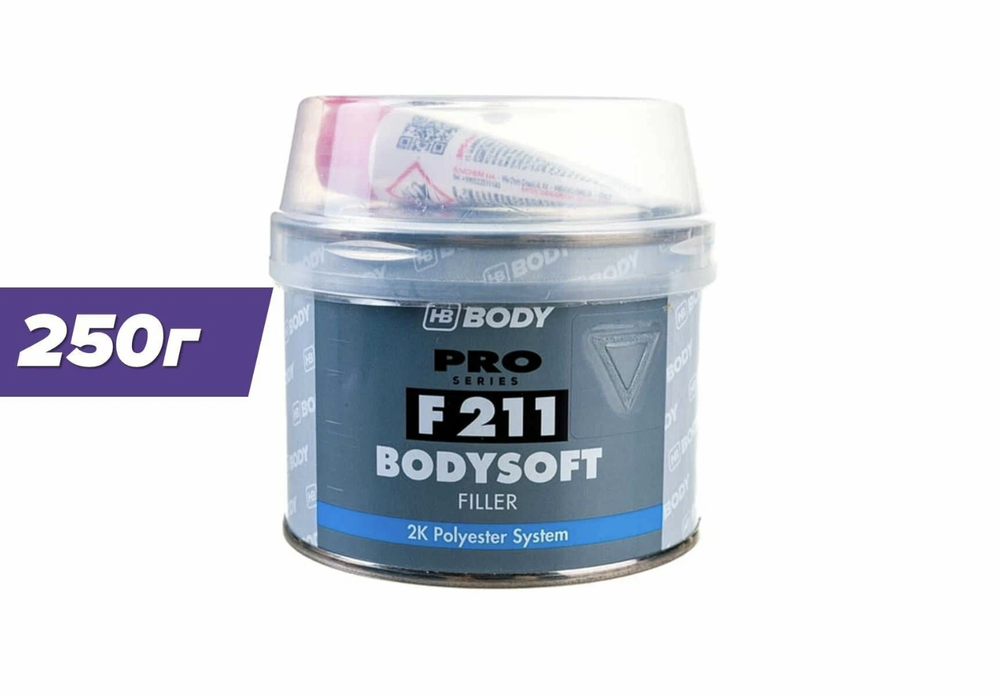 BODY PRO 211 SOFT Шпатлевка (0,25кг)