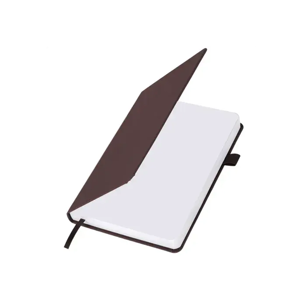 Ежедневник датированный 2026, А5, 138x213 мм, BRAUBERG "Control", под кожу, держатель для ручки, коричневый, 117122