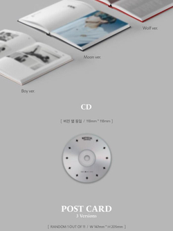 Альбом The Boyz - Reveal 1st Album 3 Version SET