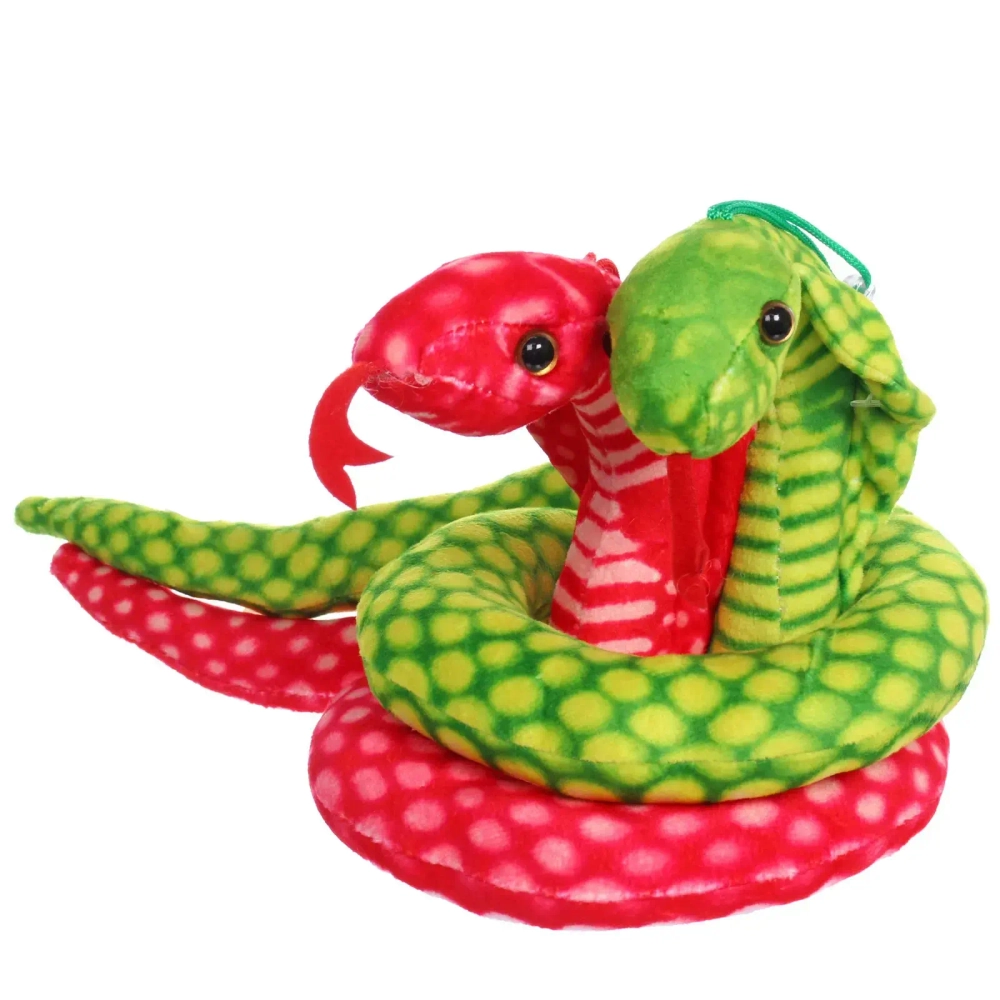 Мягкая игрушка «Змейка» Яркая 45 см, микс