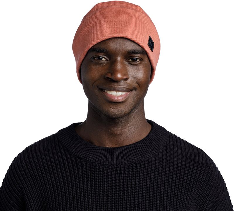 Вязаная шапка Buff Knitted Hat Niels Evo Crimson Фото 4