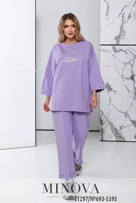 Костюм 693-5393-лаванда Minova Фото 2