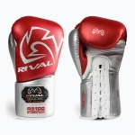 Боксёрские перчатки Rival RS100 Professional red/silver