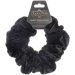 Резинка для волос бархатная «AKS - DesignPRO», цвет черный, d-13см
