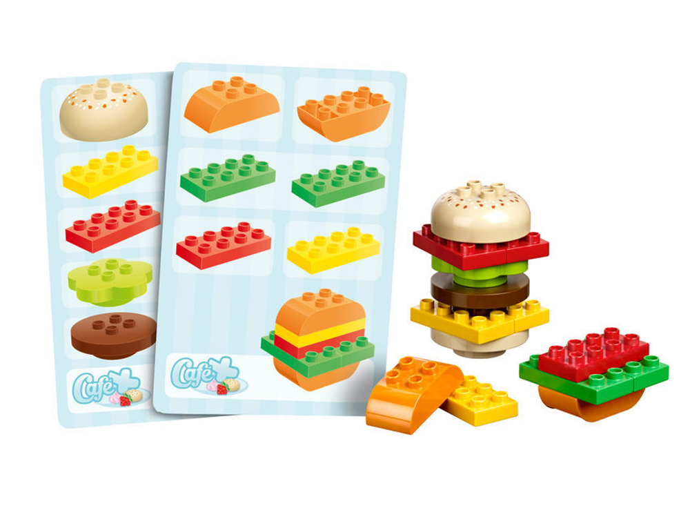 Lego Education Duplo: Кафе+. Базовый набор 45004 — Café+ Set with Storage — Лего Образование Кафе