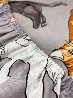 Простынь на резинке Сказка "Kitties" 120х200 см
