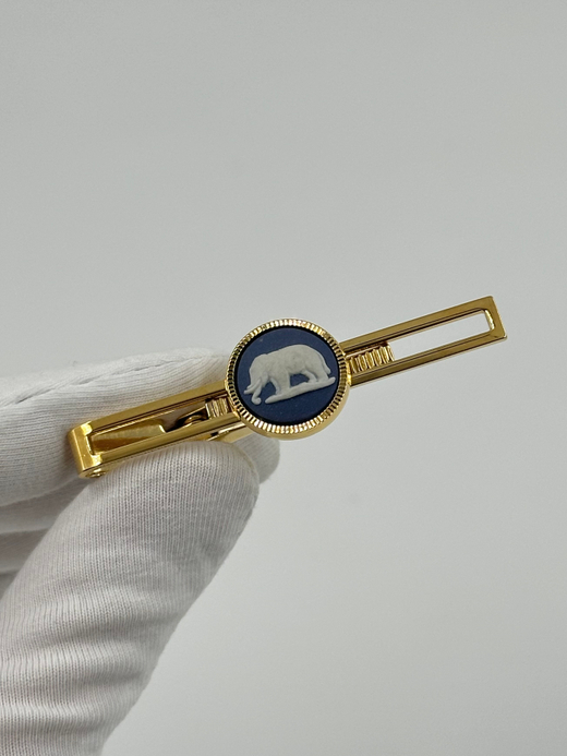 Зажим для галстука со слоном Wedgwood