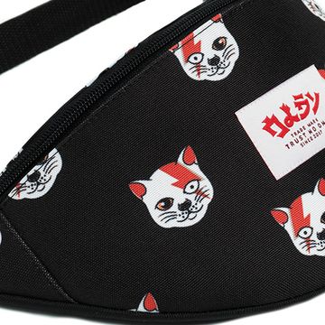 Поясная сумка OLDY. Кот. Черный