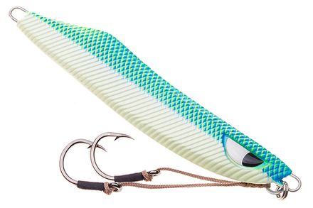 Пилькер ASARI Neo Katans 300гр #03 blue/chartreuse