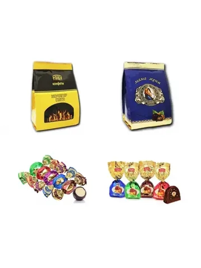 Конфеты Кочегар Петя и Мама Женя