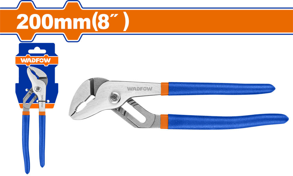 Клещи переставные WADFOW WPL7C18 200 мм