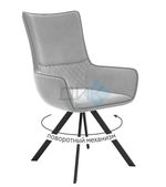 Стул DikLine 289 поворотный опоры чёрные