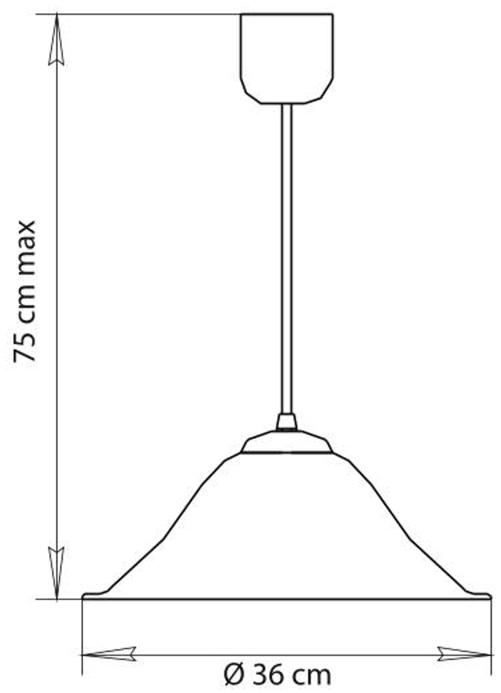 Подвесной светильник Arte Lamp A4020SP-1WH