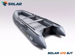 Лодка надувная моторная solar-470 super jet tunnel