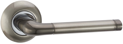 Дверная ручка V28BN/CP черный никель/хром