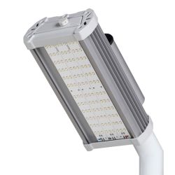 ULV-R24J 180W-5000К IP65 SILVER Светильник светодиодный уличный консольный. Белый свет 5000К. КСС Д. TM Uniel