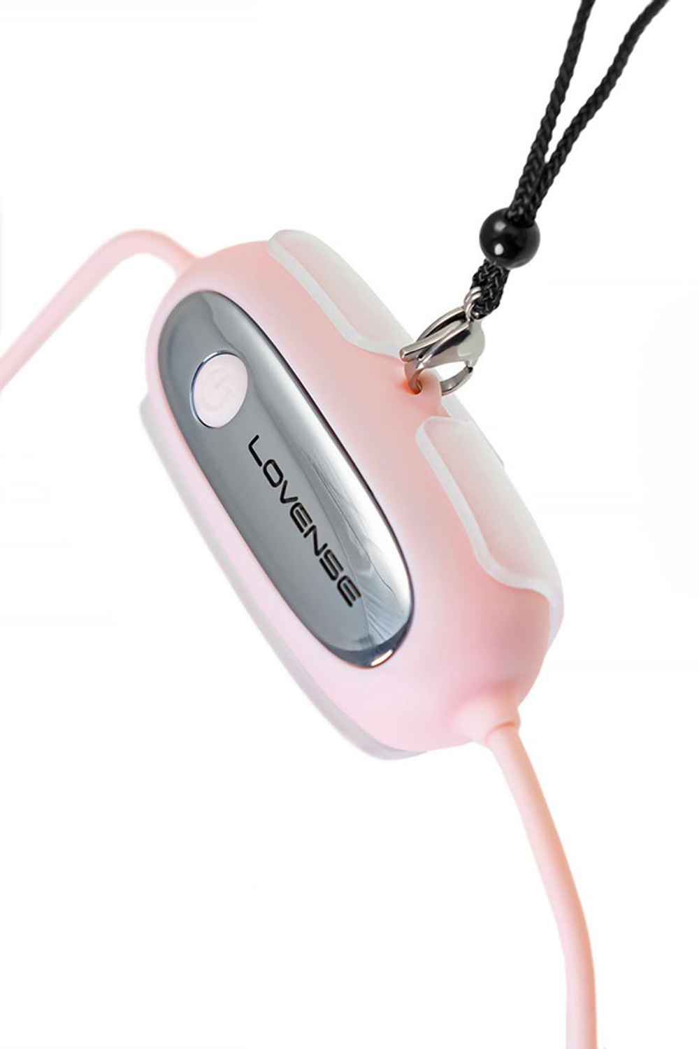 Розовый вибромассажер для сосков с управлением через приложение Lovense Gemini App Controlled Vibrating Nipple Clamps Clit Clamps LE-27