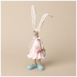 ФИГУРКА ДЕКОРАТИВНАЯ КРОЛИК 8*8*28СМ