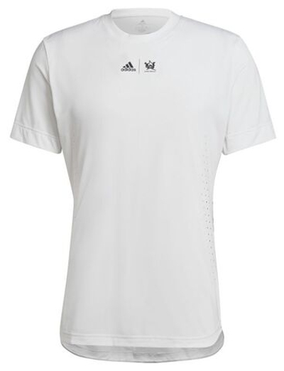 Мужская теннисная футболка Adidas New York Printed Tee - white