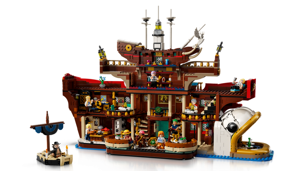 Конструктор LEGO One Piece 75640 лего «Плавучий ресторан Барати» для детей 8+
