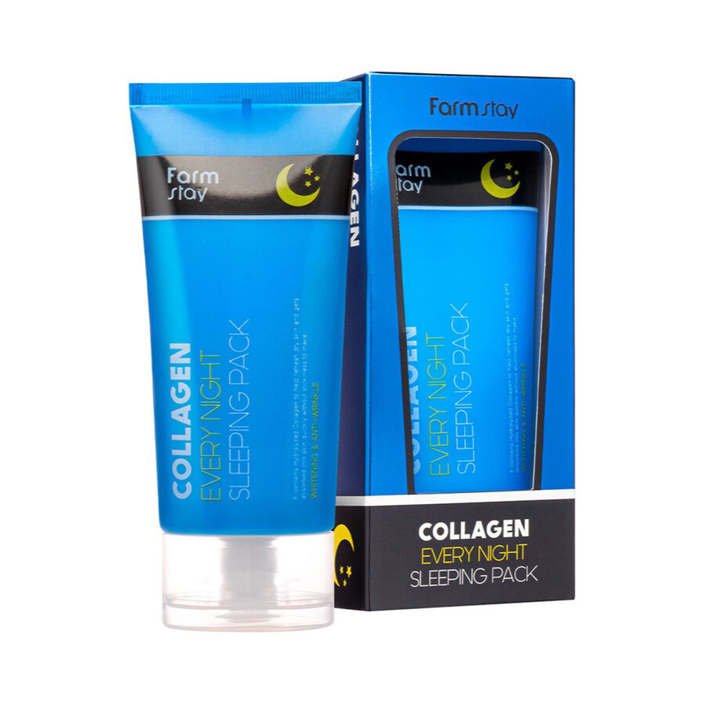 Ночная маска с коллагеном FarmStay Collagen Every Night Sleeping Pack