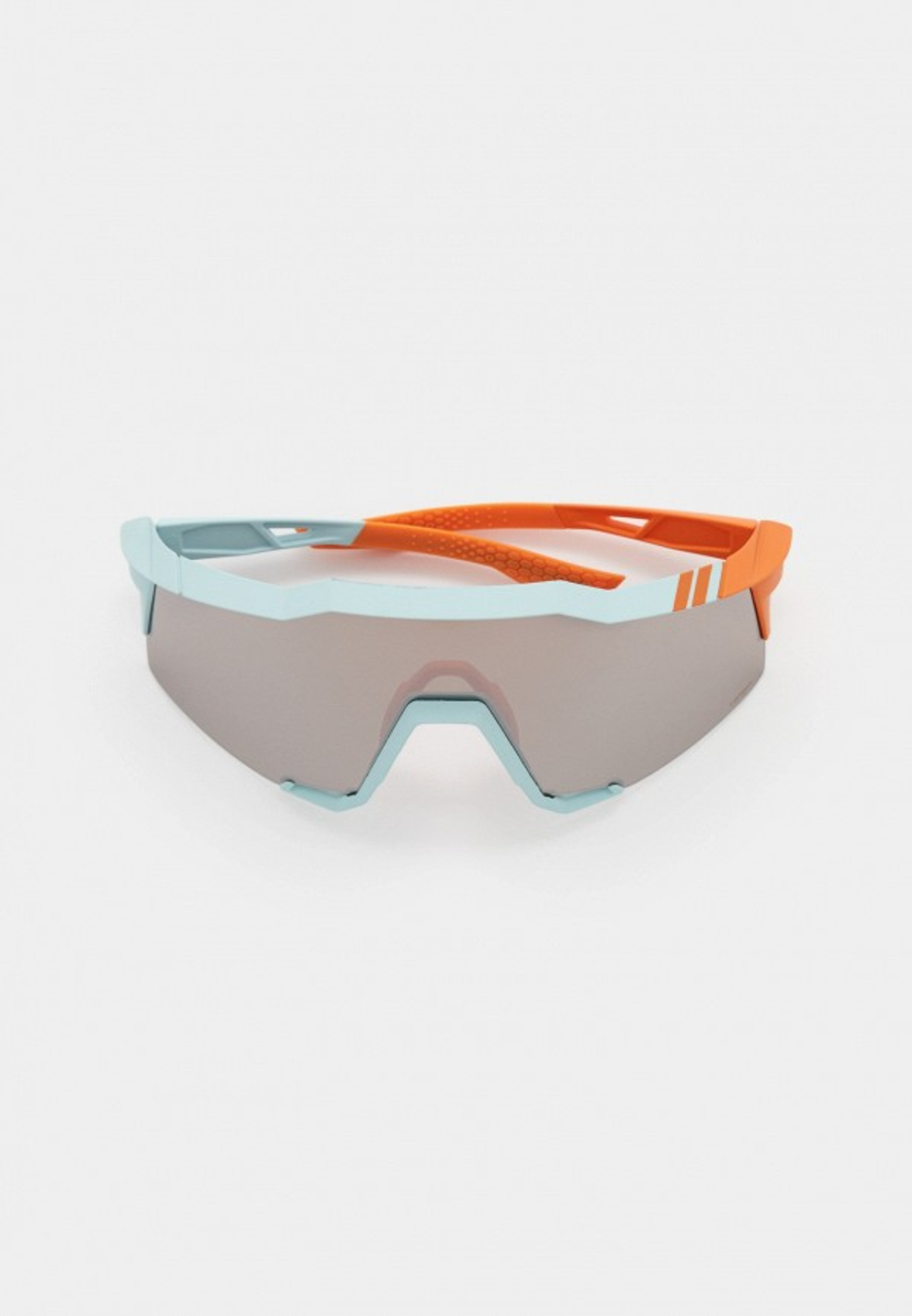 Спортивные очки с диоптриями 100% Speedcraft / Soft Tact Two Tone / HiPER Silver Mirror Lens