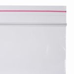 Пакеты с замком (гриппер), комплект 100 шт., 400х500 мм, ПВД, толщина 40 микрон, BRAUBERG, 606219