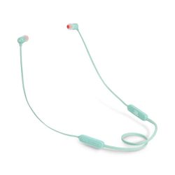 Беспроводные наушники JBL T110BT Green, внутриканальные
