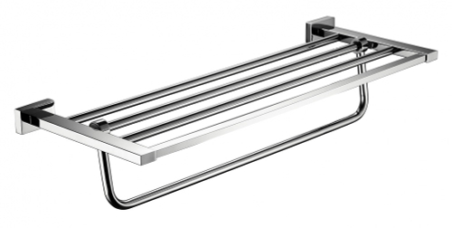 5019 Полотенцедержатель двойной  (ХРОМ) ViEiR  (10/1шт)