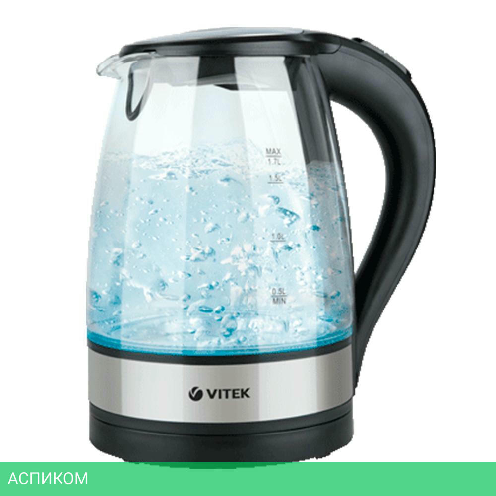 Электрочайник Vitek VT-7008TR Transparent