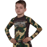 Детский рашгард Hardcore Training Forest Camo