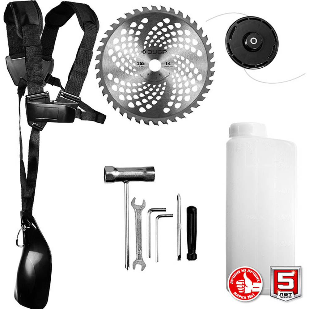 Триммер бензиновый Зубр КРБ-2500