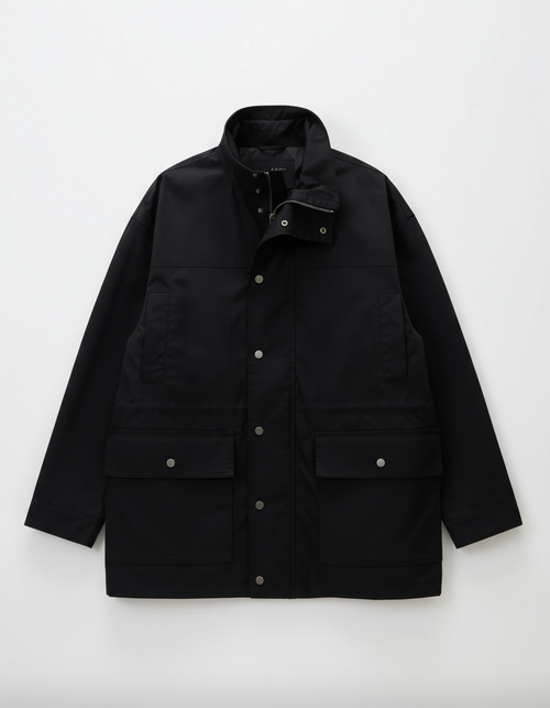 Оверсайз парка на молнии