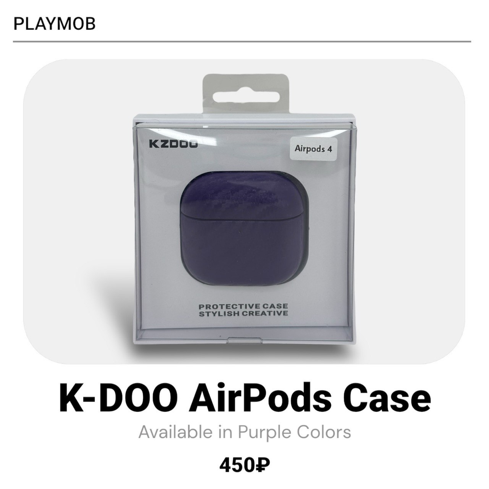 Чехол Текстура Карбон K-DOO Lux Craft+ для AirPods PRO 3