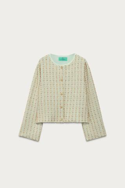 ZARA X MARISA BERENSON КАРДИГАН С КРУГЛЫМ ВЫРЕЗОМ, РАЗНОЦВЕТНЫЙ